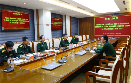 Building a contingent of political cadres in the cyberforce commensurate with the tasks in the new era