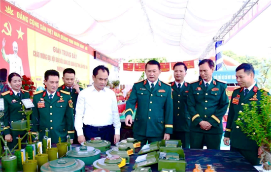 Tỉnh Thái Nguyên tăng cường sức mạnh khu vực phòng thủ