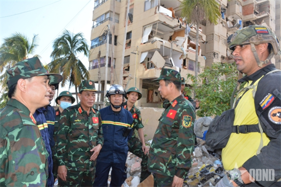 Đại tướng Phan Văn Giang gửi thư biểu dương các sĩ quan, quân nhân chuyên nghiệp tham gia khắc phục hậu quả động đất tại Venezuela