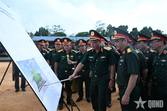 Chuẩn bị tổ chức Diễn tập chung về phòng thủ dân sự giữa quân đội ba nước Việt Nam - Lào - Campuchia năm 2026