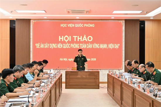Học viện Quốc phòng tiếp tục quán triệt, triển khai thực hiện hiệu quả Nghị quyết số 290-NQ/QUTW