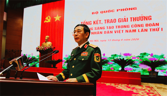Tổng kết, trao Giải thưởng Lao động sáng tạo trong Công đoàn Quân đội nhân dân Việt Nam lần thứ I