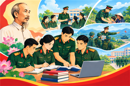 Phong cách làm việc quần chúng của Chủ tịch Hồ Chí Minh - nền tảng xây dựng đội ngũ cán bộ Quân đội hiện nay