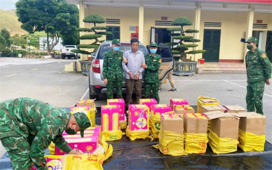 广宁省边防部队大力推进打击、防范犯罪斗争